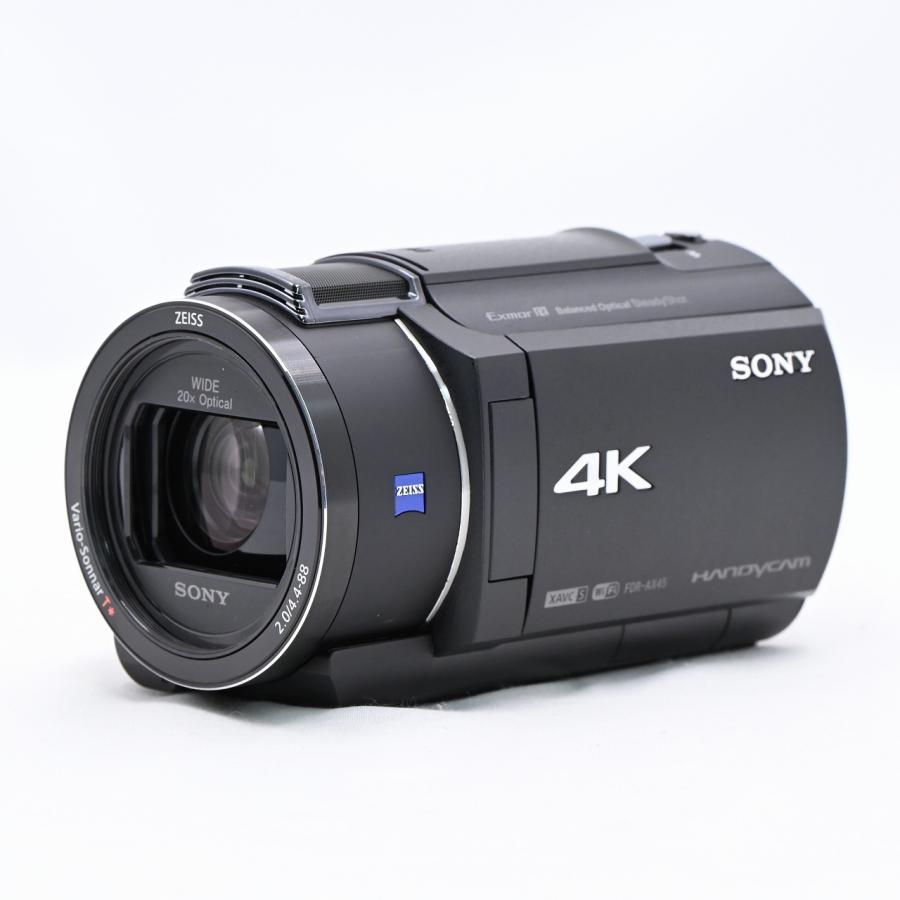 ソニー SONY デジタル4Kビデオカメラレコーダー FDR-AX45 B ブラック