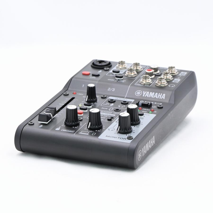 ヤマハ YAMAHA AG03MK2 ライブストリーミングミキサー 3チャンネル ブラック |  | 01
