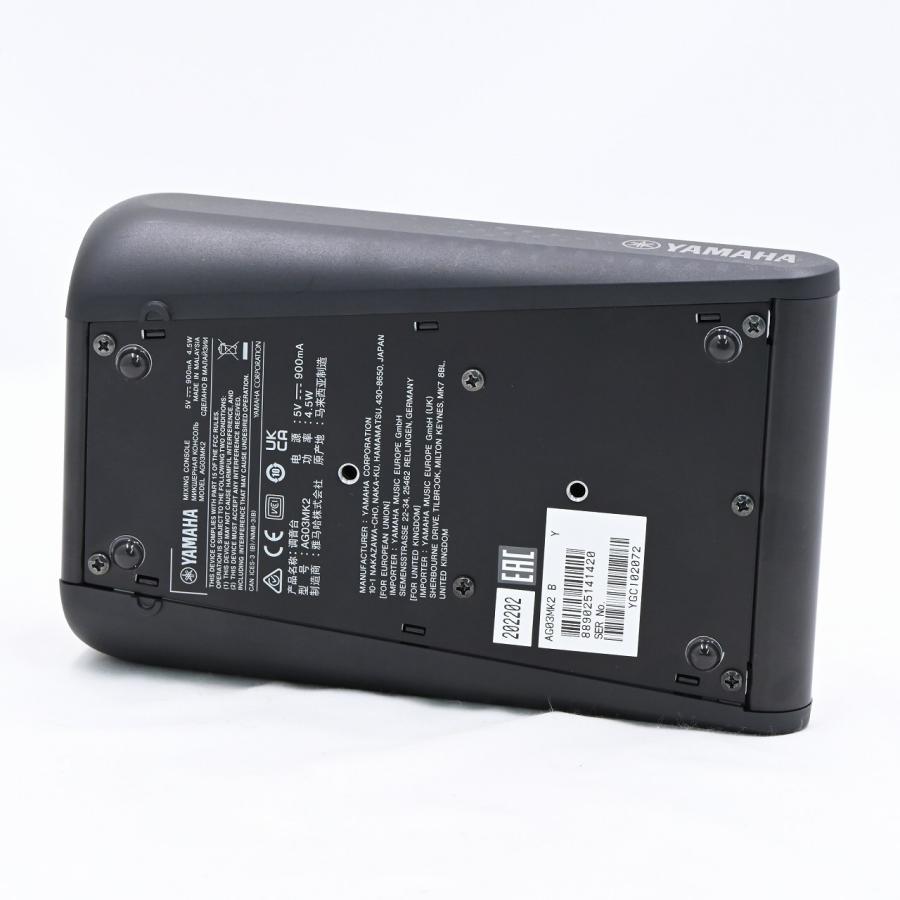 ヤマハ YAMAHA AG03MK2 ライブストリーミングミキサー 3チャンネル ブラック |  | 05