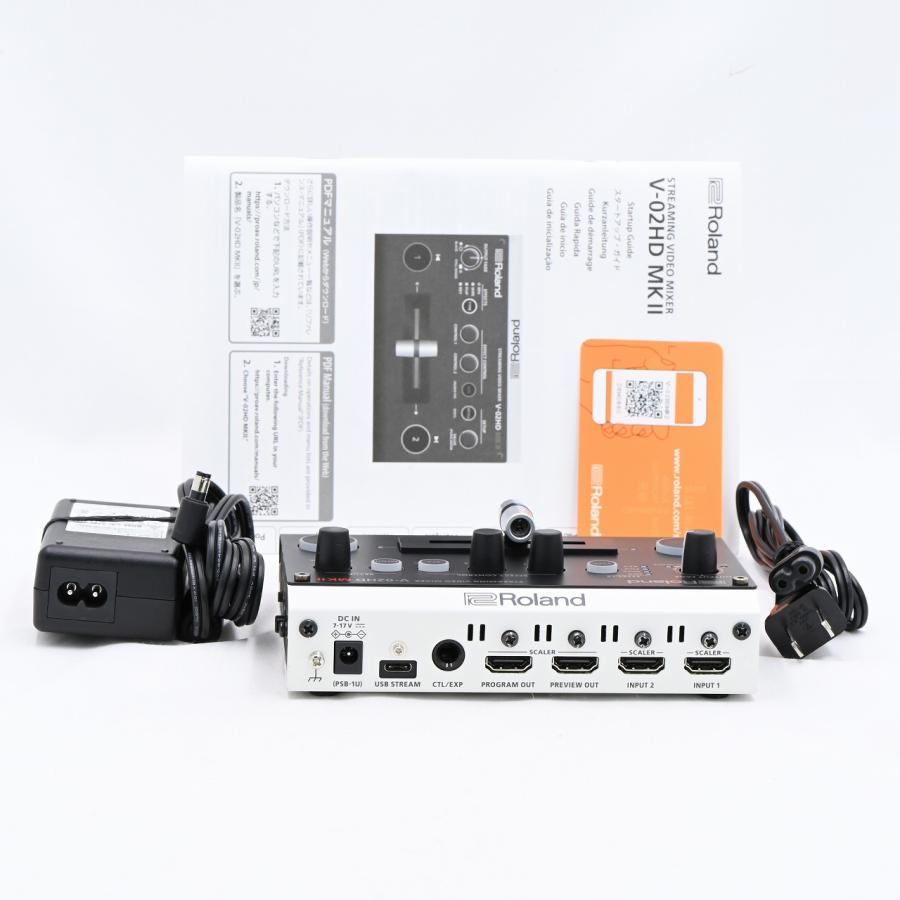 ローランド Roland V-02HD MK II ストリーミングビデオミキサー | 