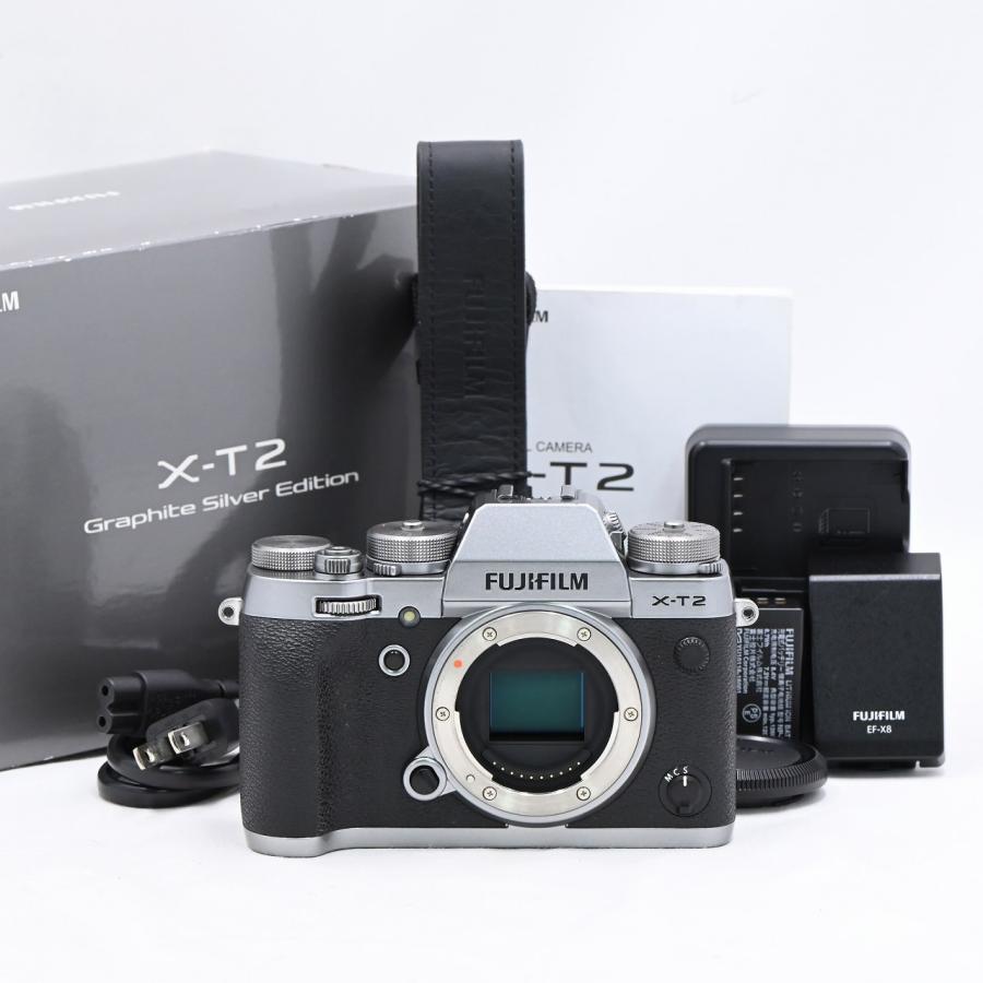 FUJIFILM フジフイルム X-T2 ボディ グラファイトシルバー FUJIFILM フジフイルム X-T2 ボディ グラファイトシルバー
