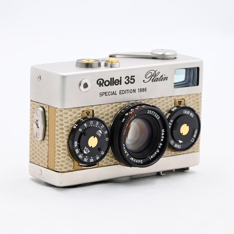 Rollei ローライ 35 Platin Special Edition 1986 20 Years : フラッグ