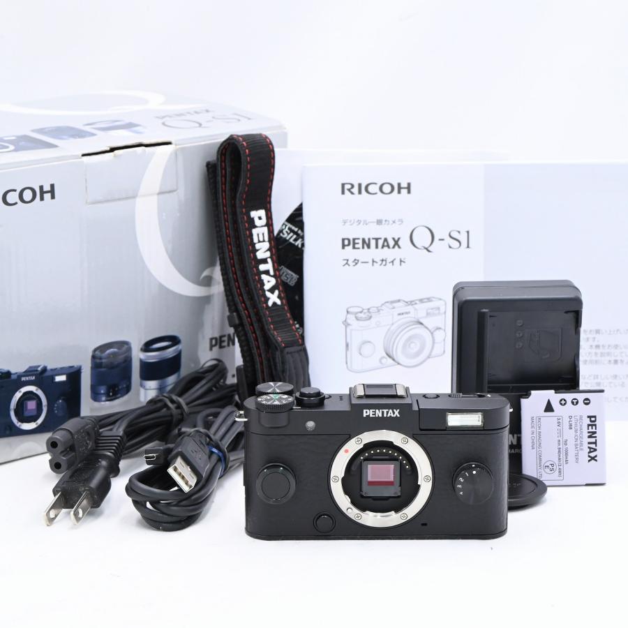 PENTAX - PENTAX Q-S1 ボディ ブラック×チャコール 希少カラー PENTAX ペンタックス Q-S1 ボディ ブラック×チャコール 希少