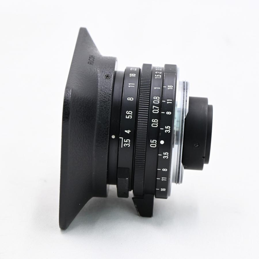 RICOH リコー GR LENS 21mm F3.5 ブラック 世界限定700本 : フラッグ