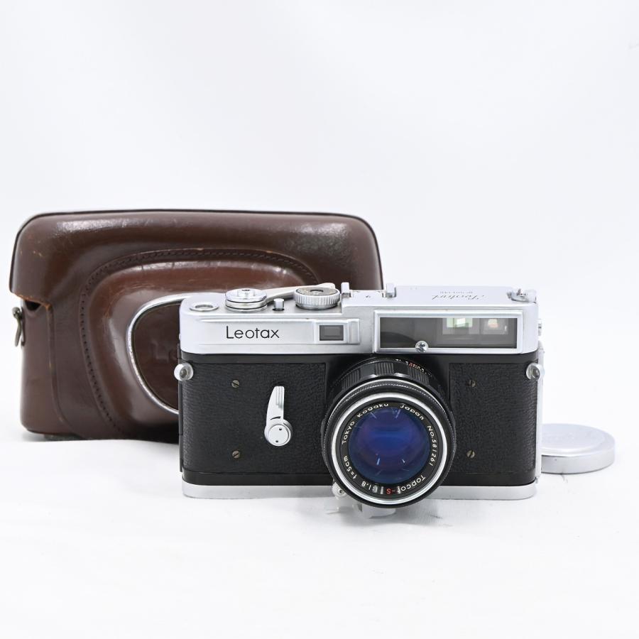 Leotax レオタックス G レンジファインダーカメラ G型 Topcor-s 1:1.8 f=5cm 東京光学 Tokyo Kogaku 純正ケース付き | 
