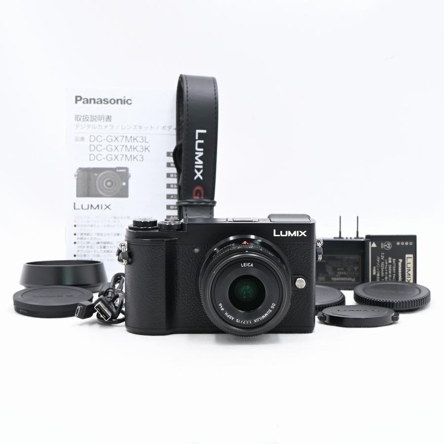 Panasonic パナソニック LUMIX DC-GX7MK3L-K 単焦点ライカDGレンズキット ブラック | 