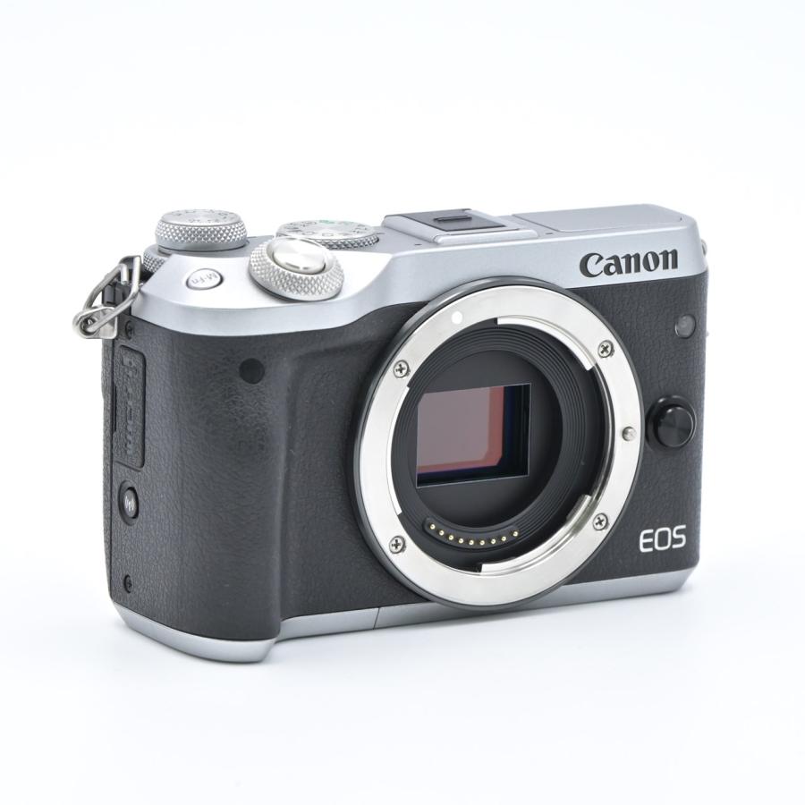 美品 キヤノン EOS M6 ミラーレスデジタルカメラボディ シルバー Canon キヤノン EOS M6 ボディ シルバー : フラッグシップカメラ