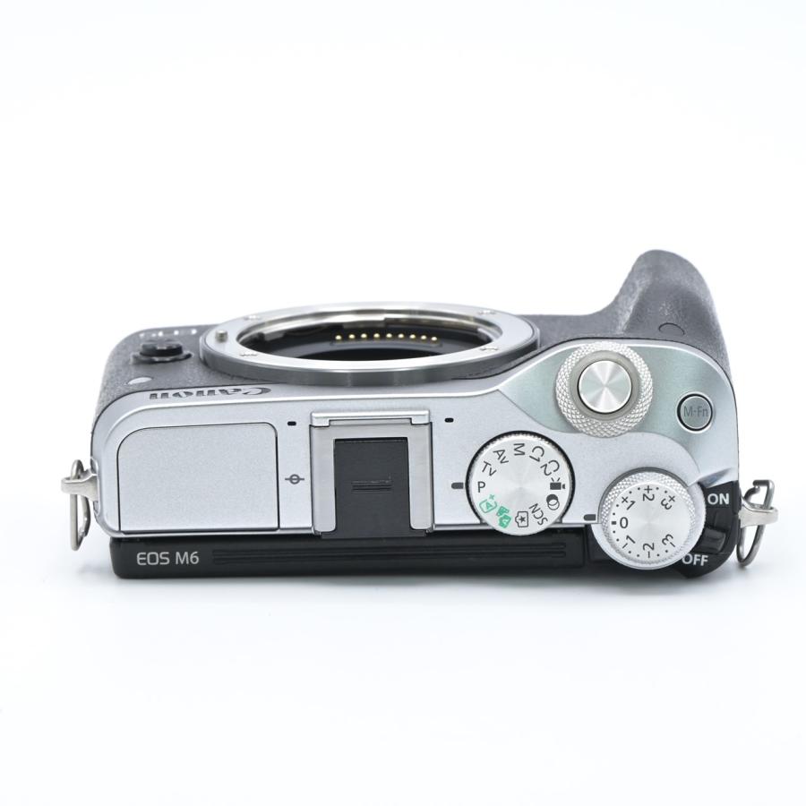 Canon キヤノン EOS M6 ボディ シルバー : フラッグシップカメラ