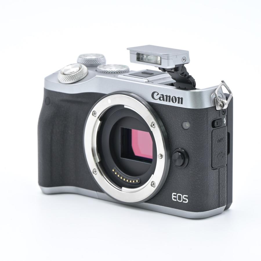 Canon EOS M6 ミラーレスデジタルカメラボディ シルバー キヤノン Canon キヤノン EOS M6 ボディ シルバー : フラッグシップカメラ