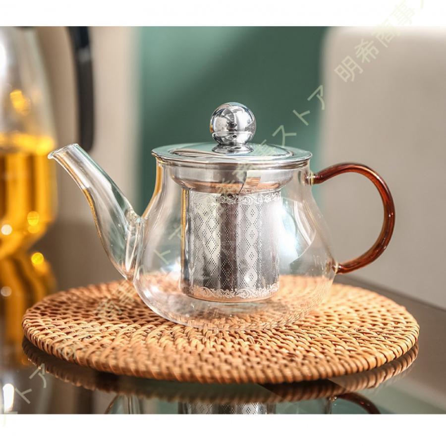 【新品・未使用】ガラスティーポット 2000ml 耐熱ガラス 急須 耐熱ガラス ガラス急須 ティーポット北欧 食器 おしゃれ 耐熱