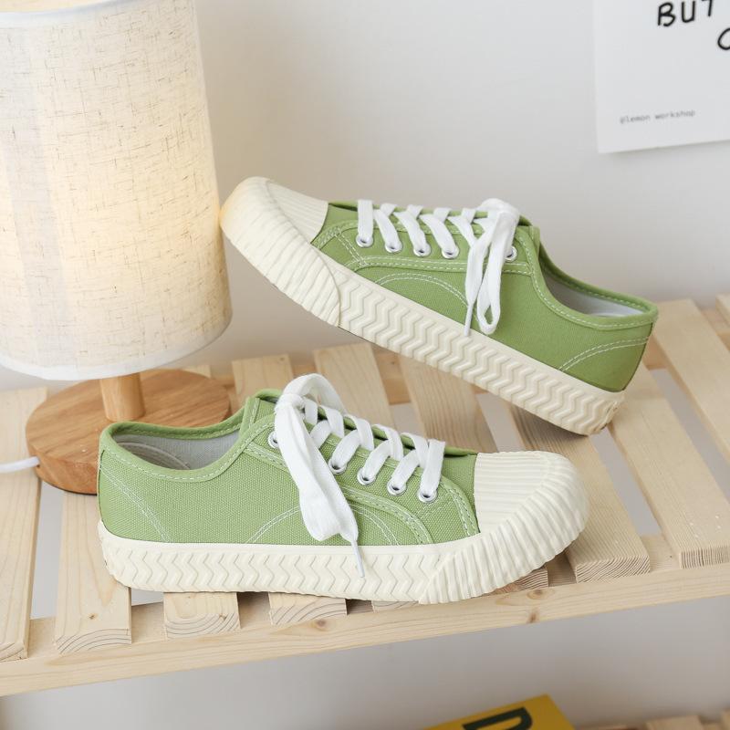 美品✨️ オンスニーカー ファブリック カーキ レディース 24cm相当 SP-ON(スポオン) 立ったまま履ける レディーススニーカー【22.5