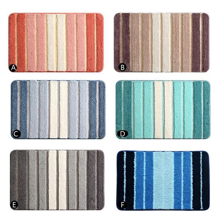 バスマット お風呂 浴室マット 足ふきマット マイクロファイバー