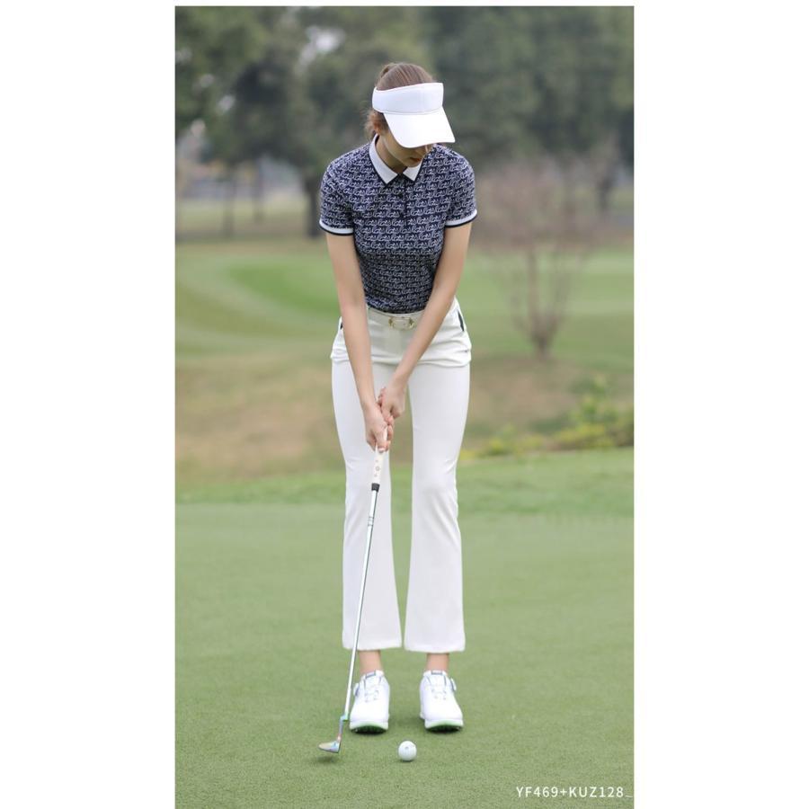 ゴルフパンツ レディース ゴルフウェア ストレッチ 美脚 脚長 ゴルフパンツ レディース ゴルフウェア ストレッチ 美脚 脚長