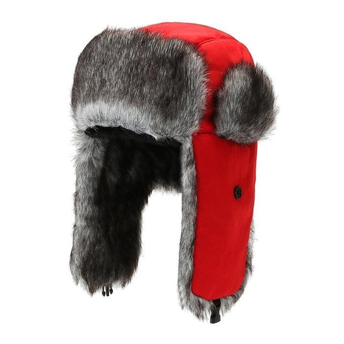 パイロットキャップ ロシア帽 耳当て付き 防寒帽子 レディース