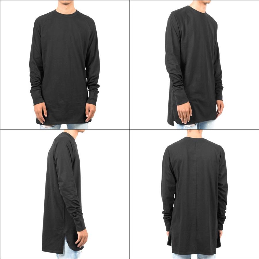 mnml/ミニマル スリット ロング丈 ラグラン Tシャツ/SPLIT BACK RAGLAN L/S TEE | mnml | 02