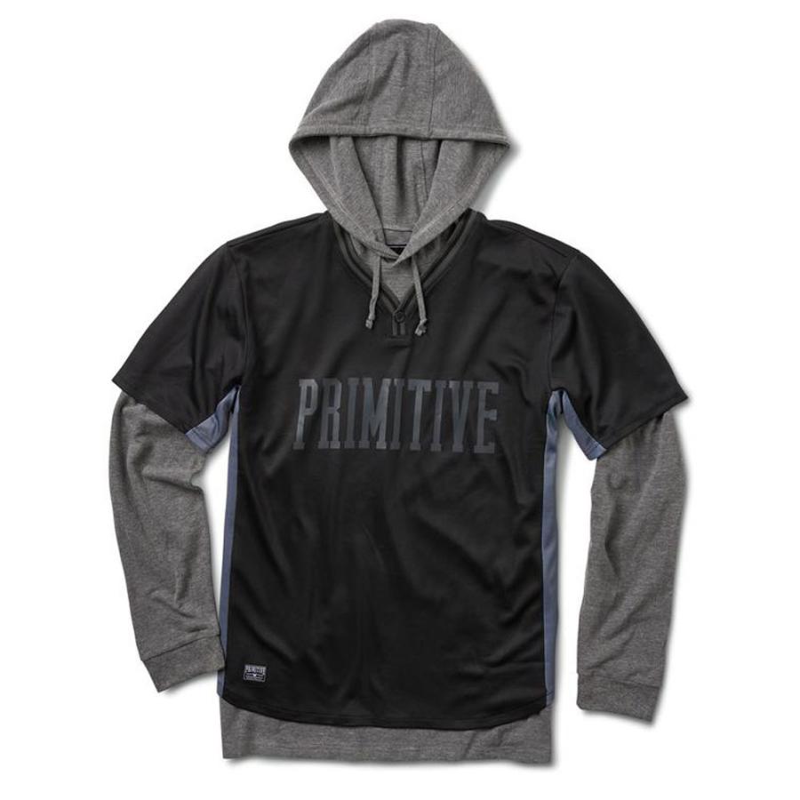 Primitive/プリミティブ プルオーバーパーカー レイヤード/TWO-FER BASEBALL HOOD | PRIMITIVE | 01