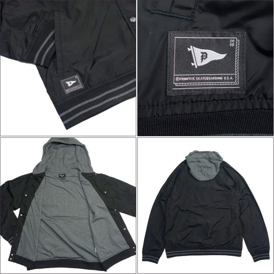 Primitive/プリミティブ レイヤード フーディー スタジアムジャケット スタジャン パーカー/LIGHTWEIGHT TWO-FER VARSITY | PRIMITIVE | 03