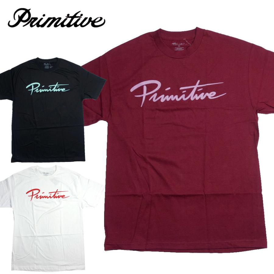 PRIMITIVE/プリミティブ 半袖Tシャツ ロゴT/NUEVO SCRIPT TEE | PRIMITIVE