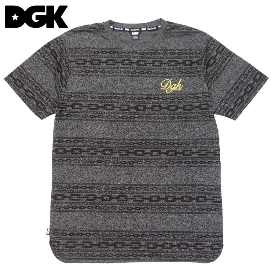 DGK/ディージーケー  DGK LINKS CUSTOM S/S KNIT｜半袖 Tシャツ ニット | DGK