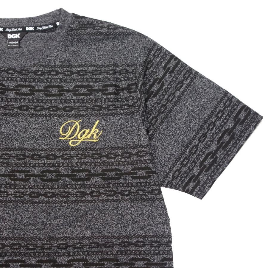 DGK/ディージーケー  DGK LINKS CUSTOM S/S KNIT｜半袖 Tシャツ ニット | DGK | 01