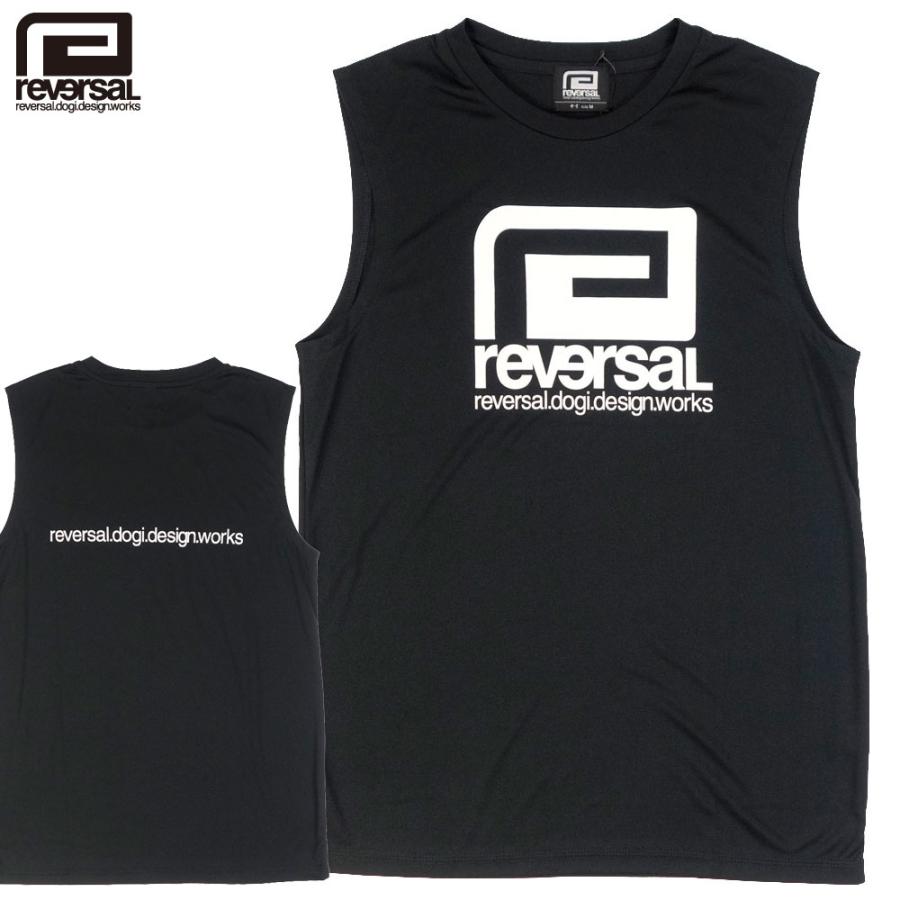 reversal/リバーサル  ノースリーブ ドライメッシュ Tシャツ ビッグマークロゴ/BIG MARK DRY SLEEVELESS rvbs031 | reversal