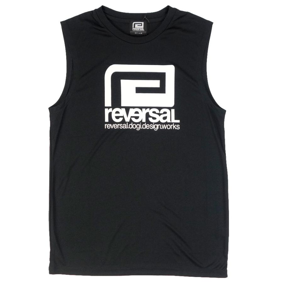 reversal/リバーサル  ノースリーブ ドライメッシュ Tシャツ ビッグマークロゴ/BIG MARK DRY SLEEVELESS rvbs031 | reversal | 01