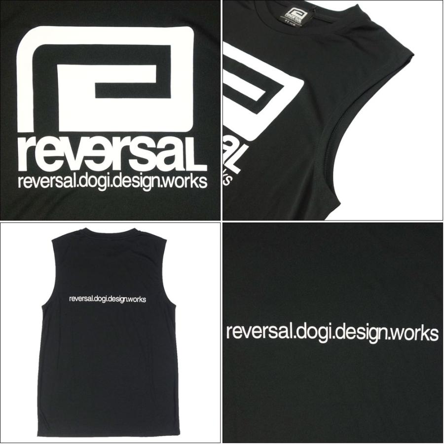 reversal/リバーサル  ノースリーブ ドライメッシュ Tシャツ ビッグマークロゴ/BIG MARK DRY SLEEVELESS rvbs031 | reversal | 04