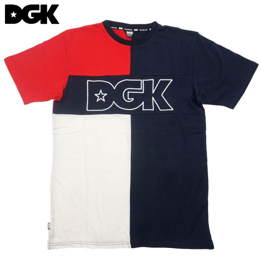 DGK/ディージーケー クレイジーパターン 半袖 Tシャツ/SPLIT S/S KNIT | DGK