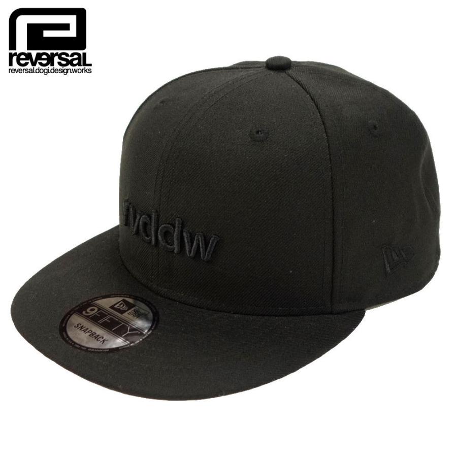 reversal/リバーサル スナップバックキャップ ニューエラ/NEW ERA x rvddw BLACK rvddw 9FIFTY rvner014 | reversal