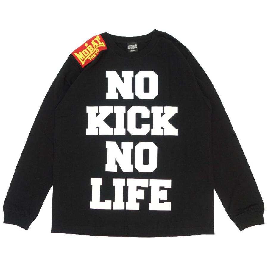 MOBSTYLES/モブスタイル ス長袖Tシャツ ロンT ロングスリーブ/NO KICK NO LIFE L/S Tee　MOB0032｜flagship｜02