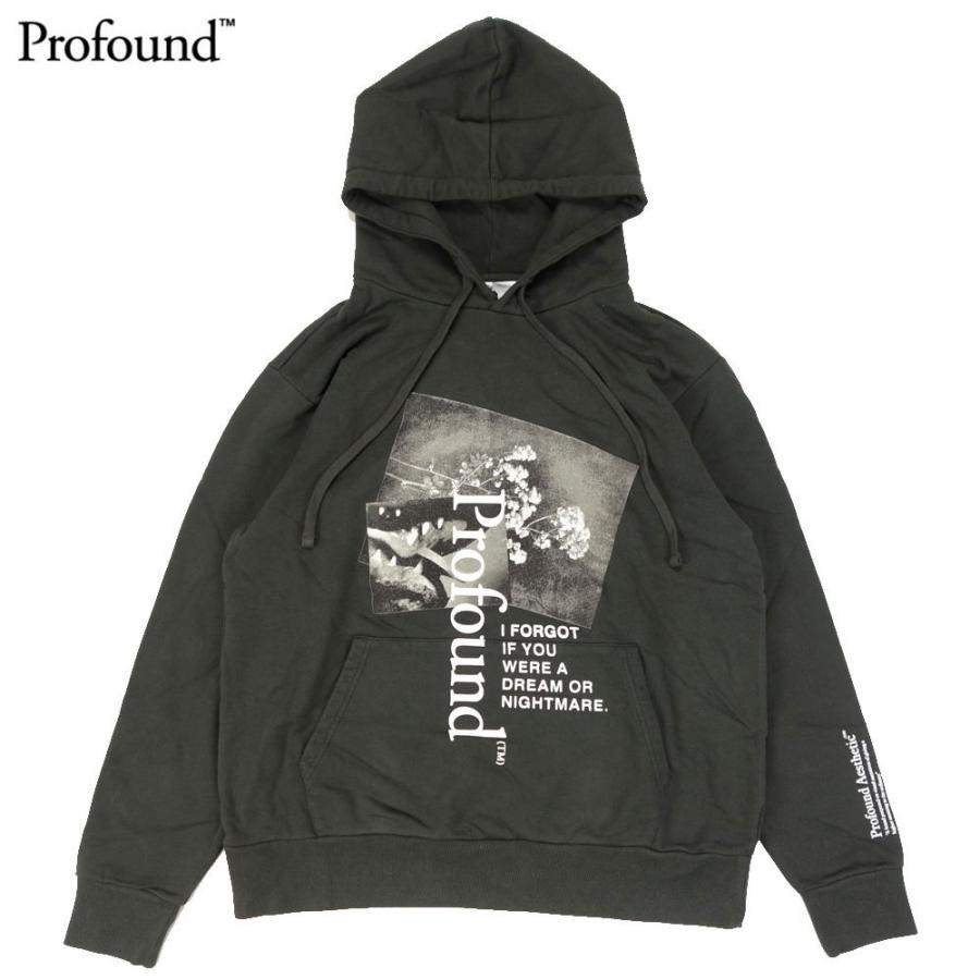 PROFOUND AESTHETIC/プロファウンド エステティックプルオーバーパーカー/DREAM OR NIGHTMARE GRAPHIC PULLOVER HOODIE TOP-324 | PROFOUND AESTHETIC