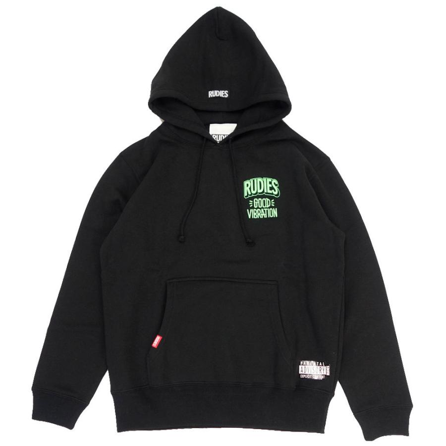 RUDIE'S/ルーディーズプルオーバーパーカー スウェットフード/rudies GOOD VIBRATION HOOD SWEAT | RUDIE'S | 01