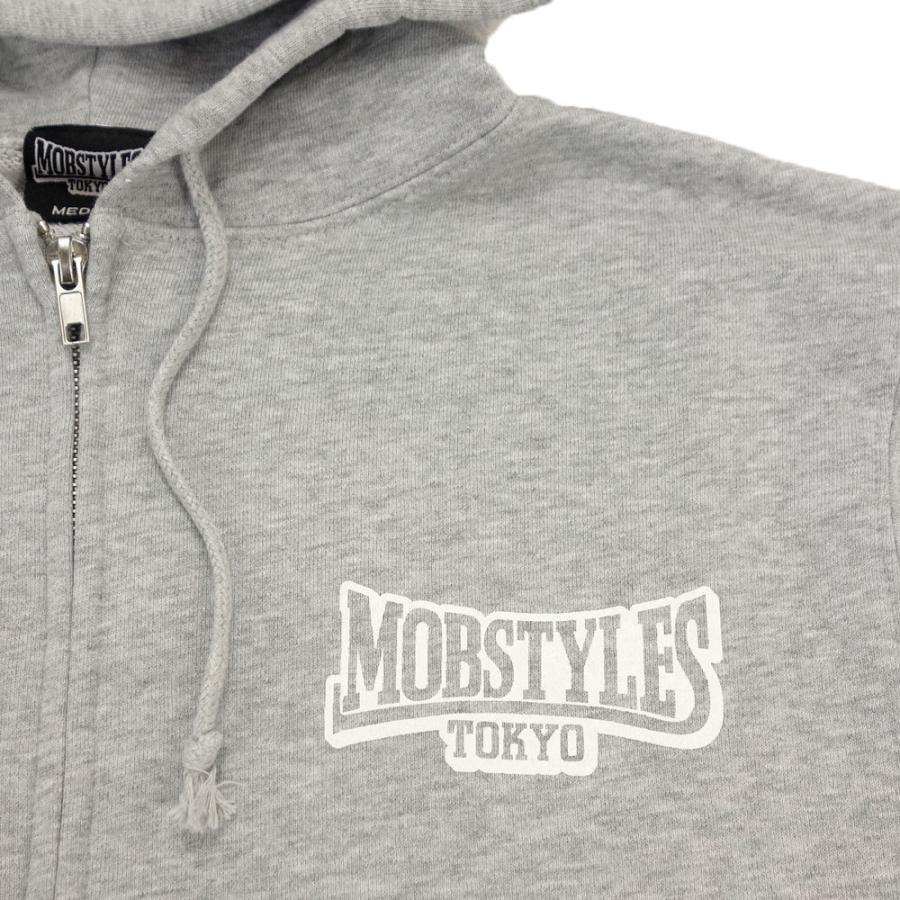 MOBSTYLES（モブスタイル） スジップアップパーカー ジップフーディ/NO