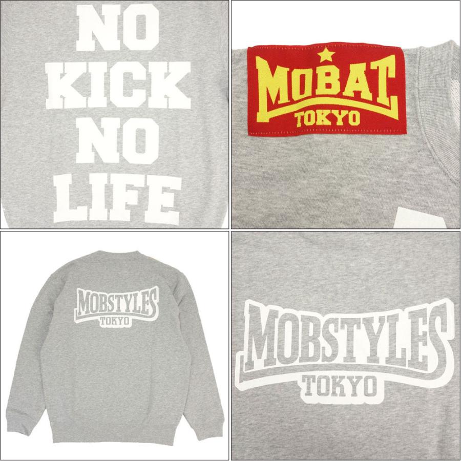 MOBSTYLES MOBSTYLES/モブスタイル スクルーネック スウェット