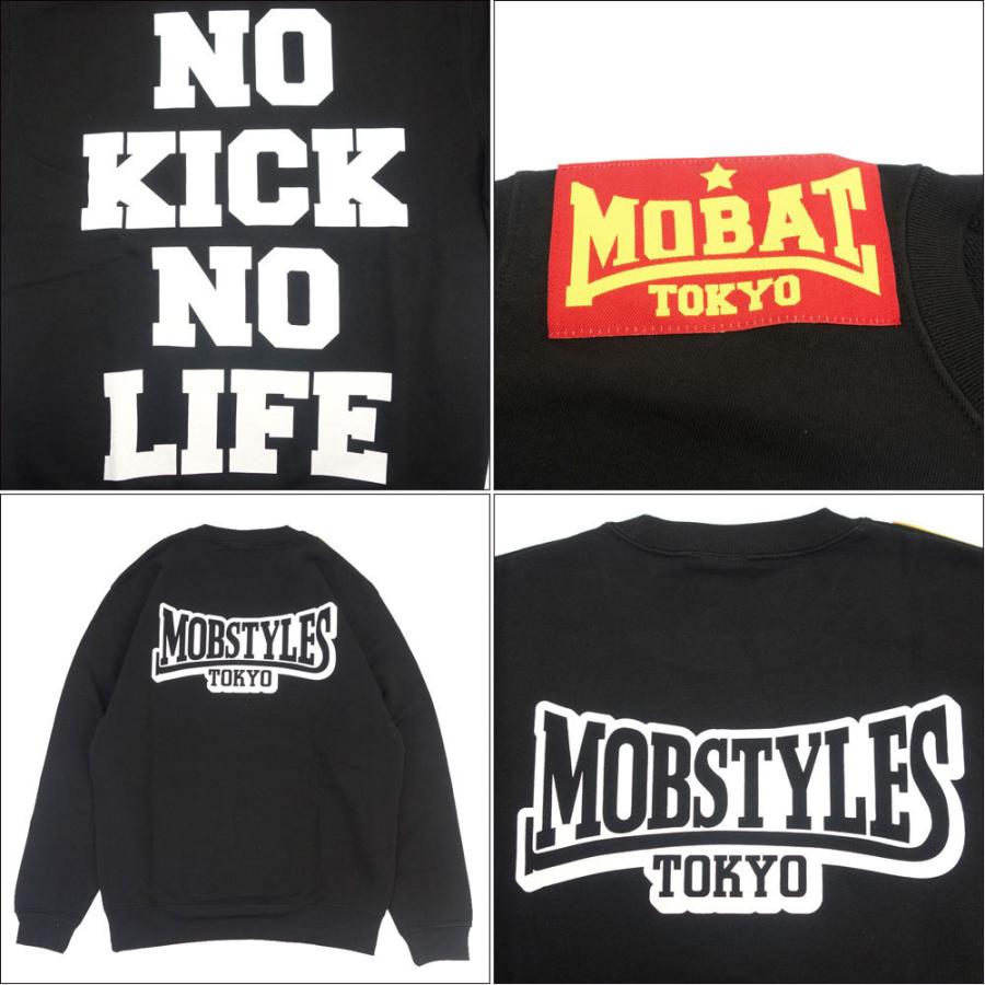 MOBSTYLES/モブスタイル スクルーネック スウェット トレーナー/NO KICK NO LIFE SWEAT MOB0034｜flagship｜06