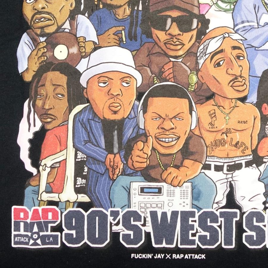 Rap Attack/ラップアタック 長袖 Tシャツ ロンT ロングスリーブ ロサンゼルス/LALA L/S Tee RASP21-LT002 |  | 03