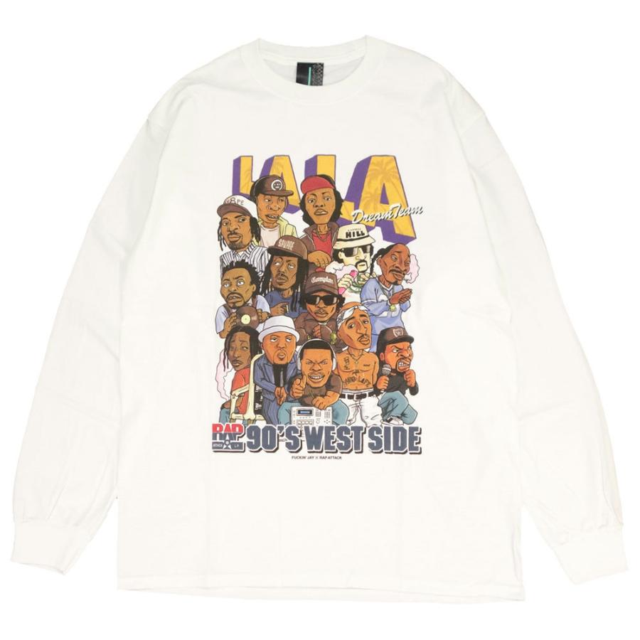 Rap Attack/ラップアタック 長袖 Tシャツ ロンT ロングスリーブ ロサンゼルス/LALA L/S Tee RASP21-LT002 |  | 04