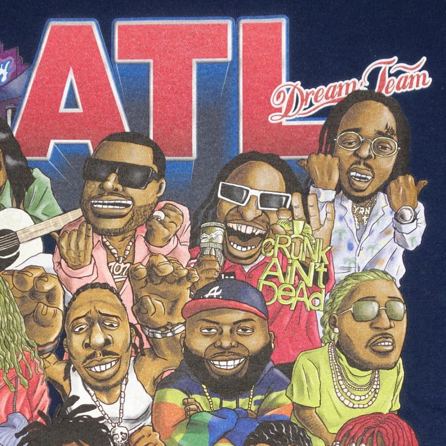 Rap Attack/ラップアタック 長袖 Tシャツ ロンT ロングスリーブ アトランタ/ATL L/S Tee RASP21-LT004 |  | 03