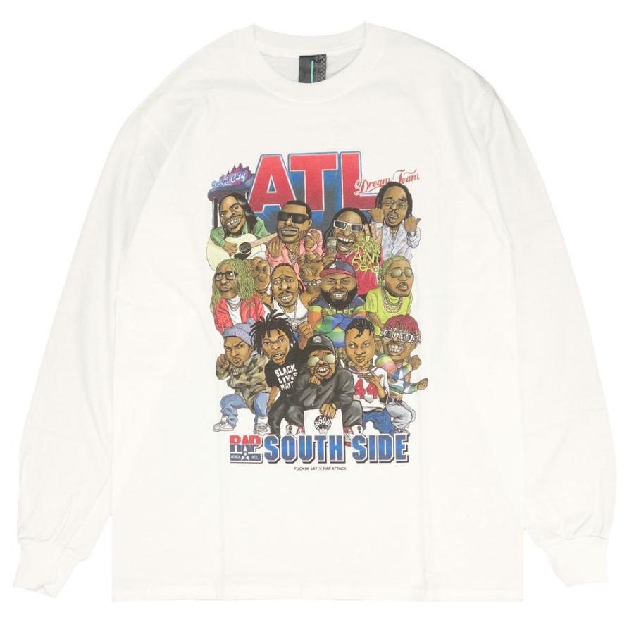 Rap Attack/ラップアタック 長袖 Tシャツ ロンT ロングスリーブ アトランタ/ATL L/S Tee RASP21-LT004 |  | 04