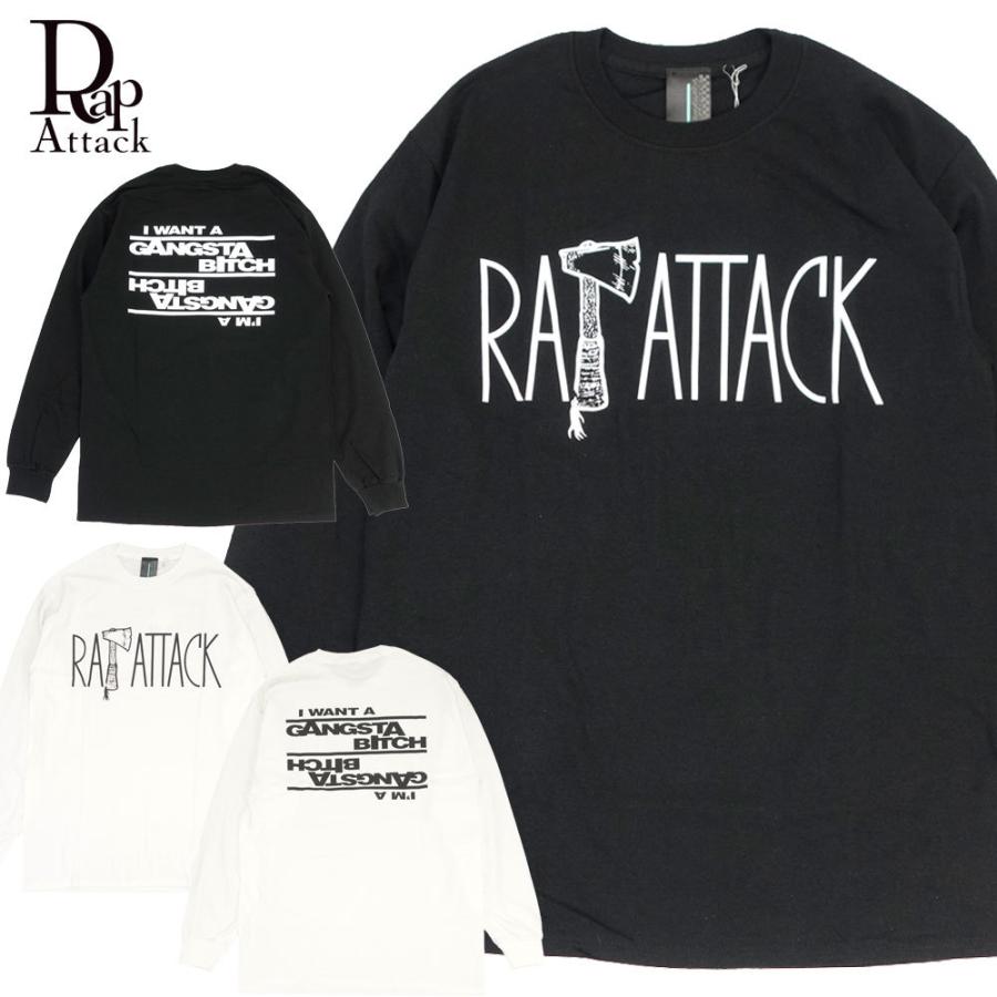 Rap Attack/ラップアタック 長袖 Tシャツ ロンT ロングスリーブ/Gangsta Bitch L/S Tee RASP21-LT003 | 