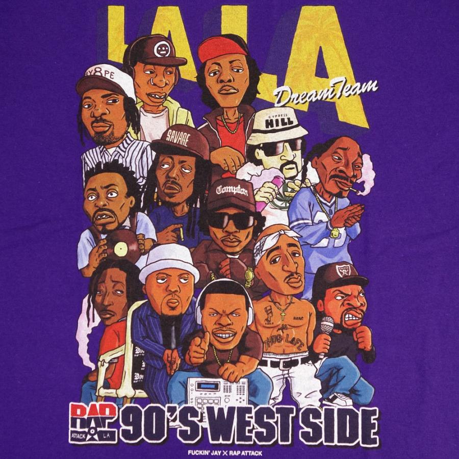 Rap Attack/ラップアタック 半袖Tシャツ ロサンゼルス/LALA Tee RASP21-ST004 |  | 08