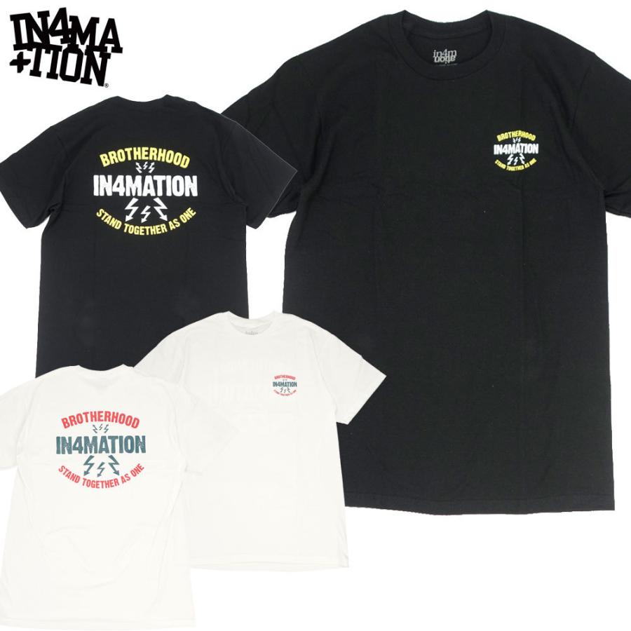 IN4MATION/インフォメーション 半袖 Tシャツ/BROTHERHOOD IN4-004-SP21 | IN4MATION