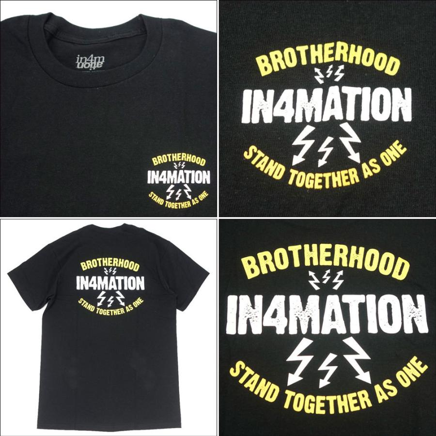 IN4MATION/インフォメーション 半袖 Tシャツ/BROTHERHOOD IN4-004-SP21 | IN4MATION | 03
