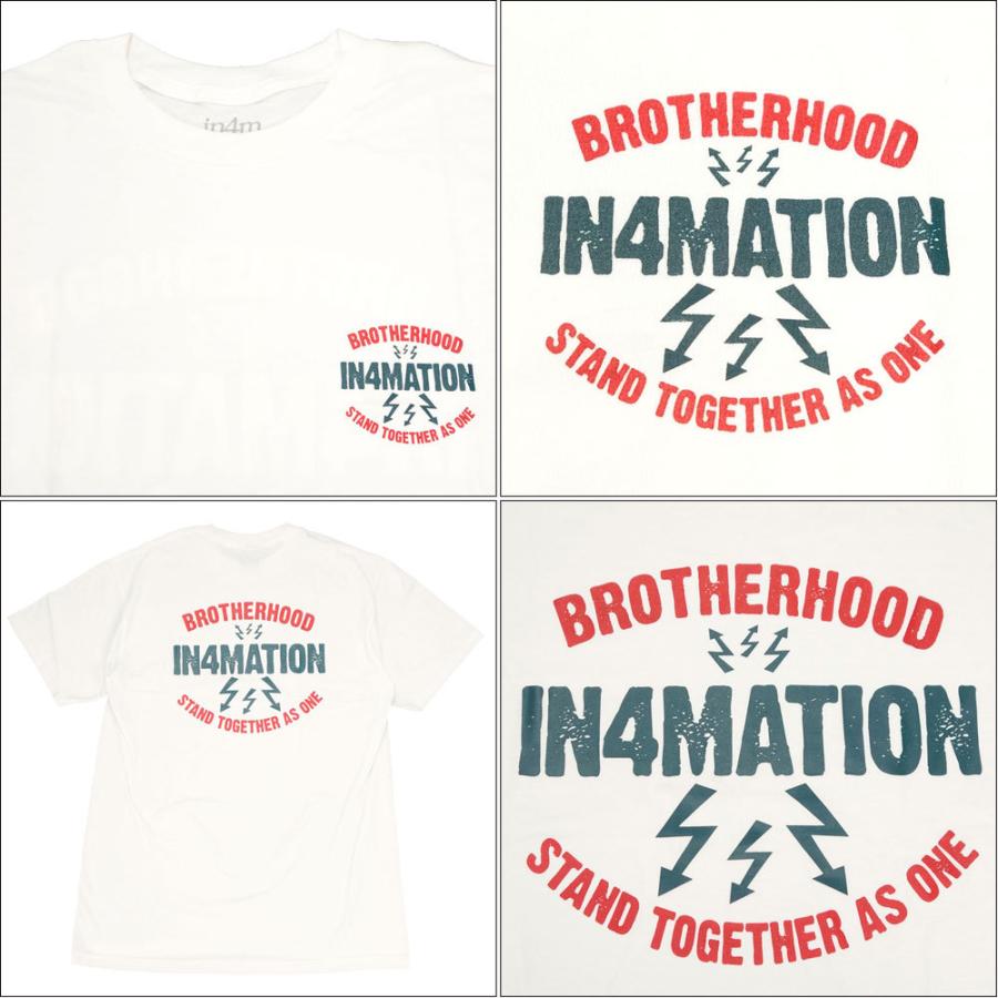 IN4MATION/インフォメーション 半袖 Tシャツ/BROTHERHOOD IN4-004-SP21 | IN4MATION | 06
