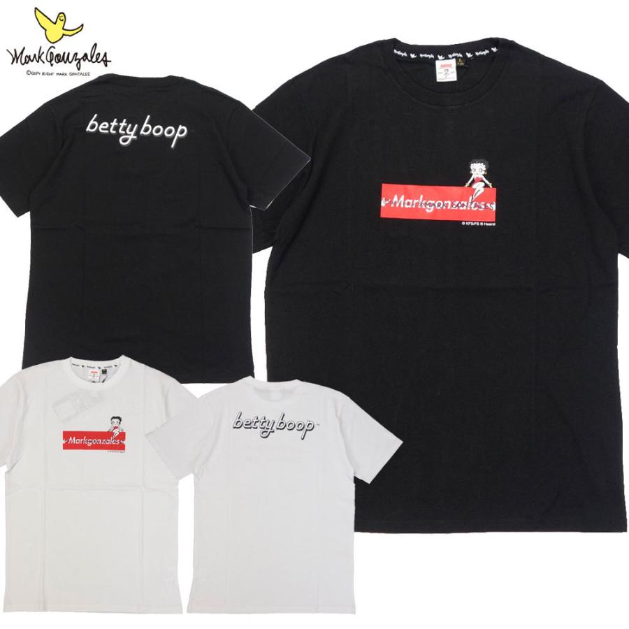 MARK GONZALES / マークゴンザレス 半袖Tシャツ ベティちゃん コラボ/2G7-4307 MARK GONZALES×BETTY BOOP ブープベティーちゃん メンズ レディース ストリー | Mark Gonzales