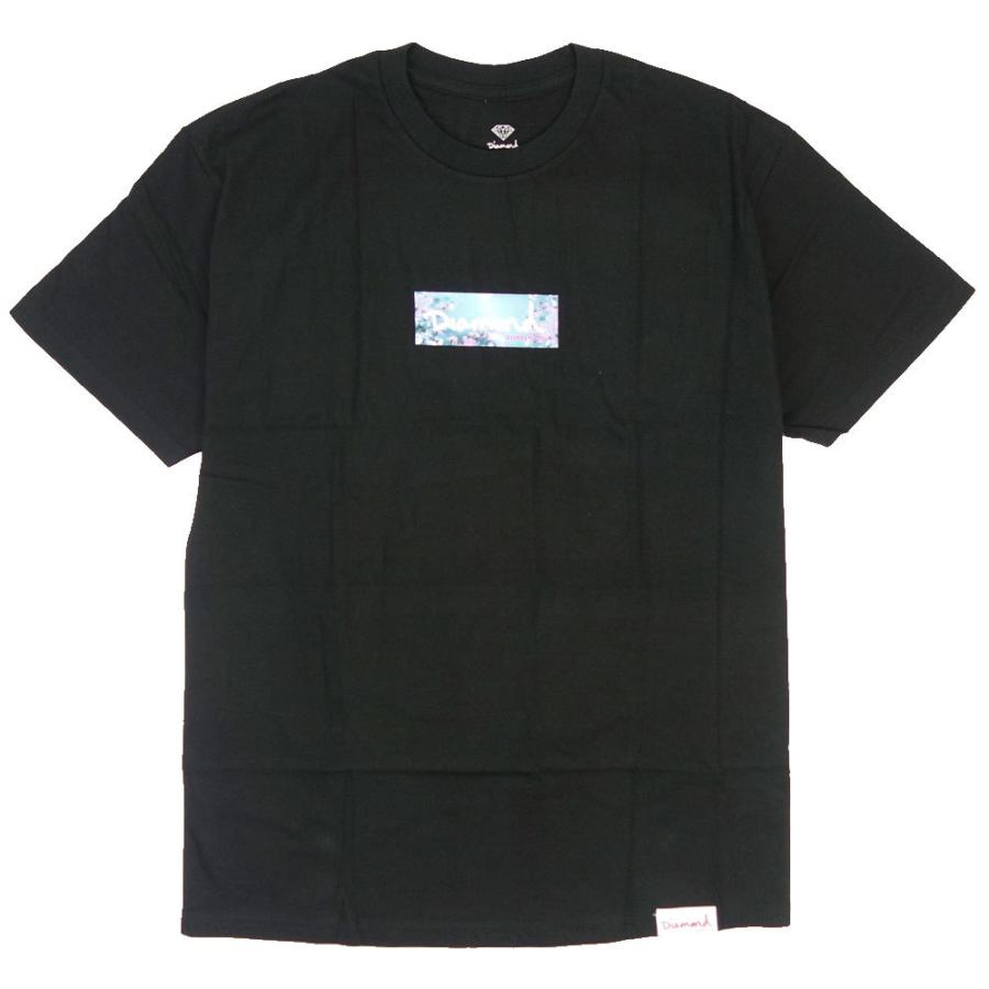Diamond SUPPLY CO./ダイヤモンドサプライ 半袖 Tシャツ BOXロゴ/FLOWER BOX LOGO TEE A21DMPA004 ストリート スケート スケーター スケボー メンズ レディー | Diamond Supply Co. | 01
