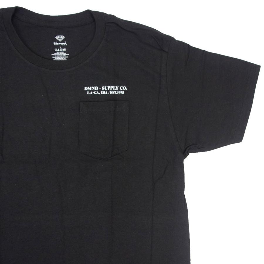 Diamond SUPPLY CO./ダイヤモンドサプライ 半袖 Tシャツ ポケットTee/EST. 1998 PKT TEE A21DMPO0025 ストリート スケート スケーター スケボー メンズ レデ | Diamond Supply Co. | 02