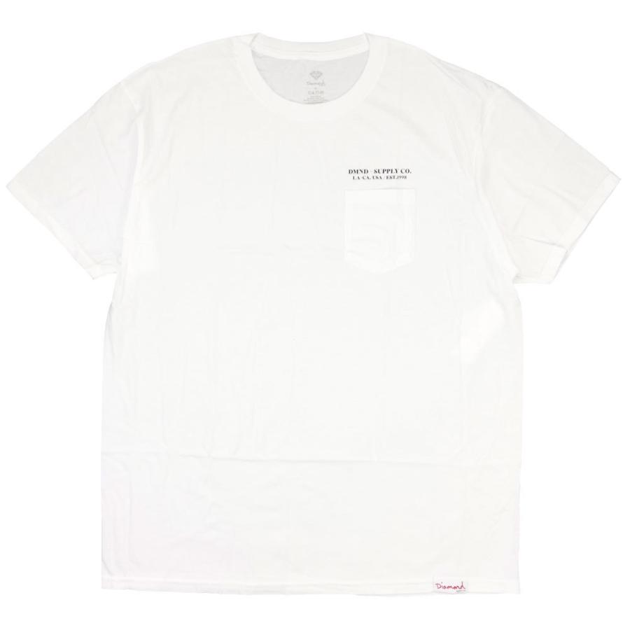 Diamond SUPPLY CO./ダイヤモンドサプライ 半袖 Tシャツ ポケットTee/EST. 1998 PKT TEE A21DMPO0025 ストリート スケート スケーター スケボー メンズ レデ | Diamond Supply Co. | 04