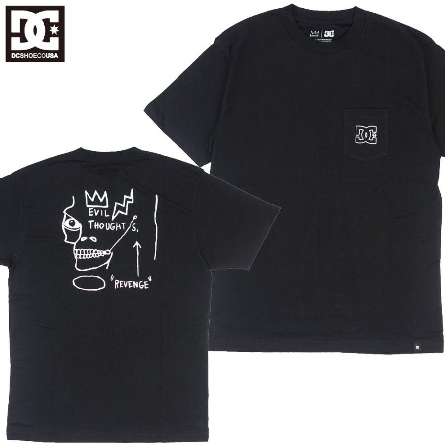 DC SHOE CO USA/ディーシーシューズ半袖 Tシャツ バスキア コラボ/DCxJMB EVIL THOUGHTS HSS ストリート スケート スケーター BASQUIAT | DC SHOES