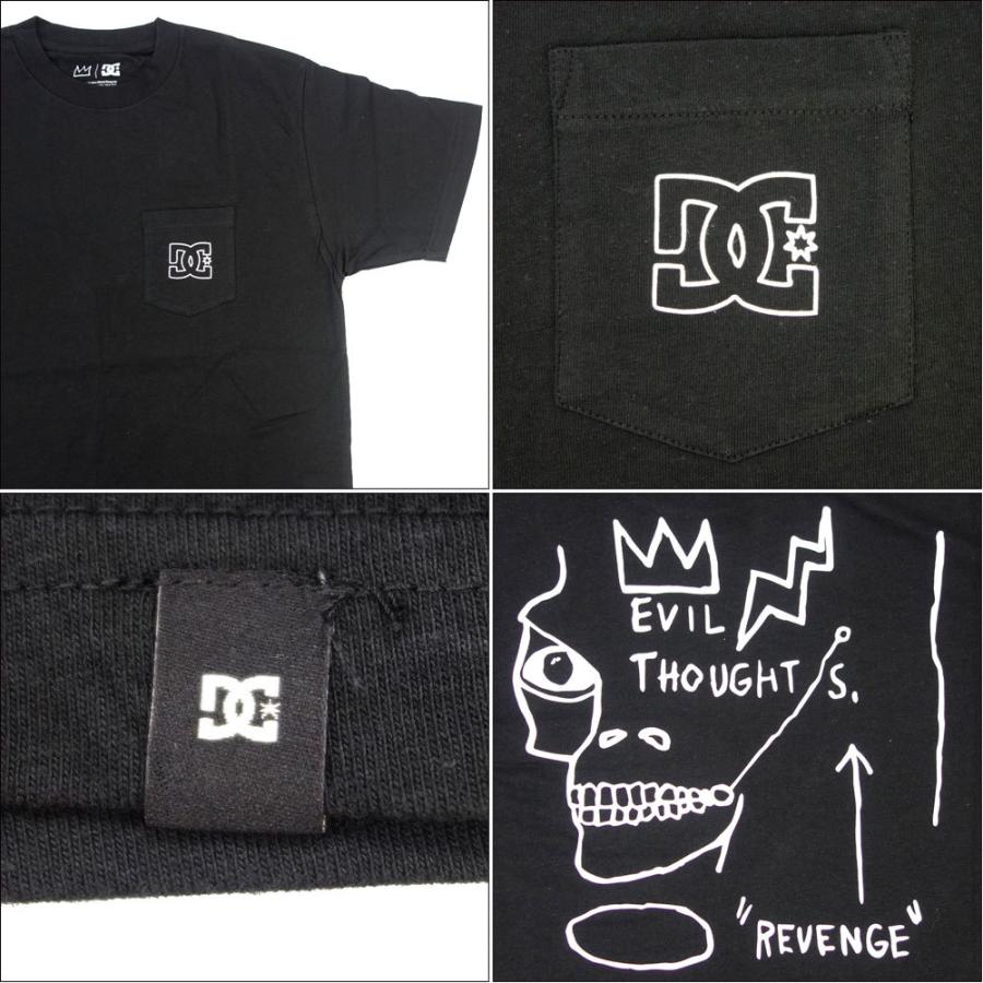 DC SHOE CO USA/ディーシーシューズ半袖 Tシャツ バスキア コラボ/DCxJMB EVIL THOUGHTS HSS ストリート スケート スケーター BASQUIAT | DC SHOES | 05